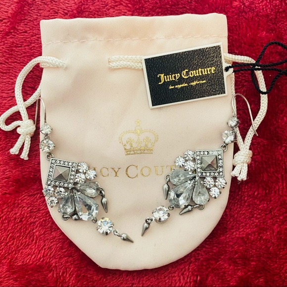 Juicy Couture Jewelry - Juicy Couture Tear Drop Chandelier Earrings